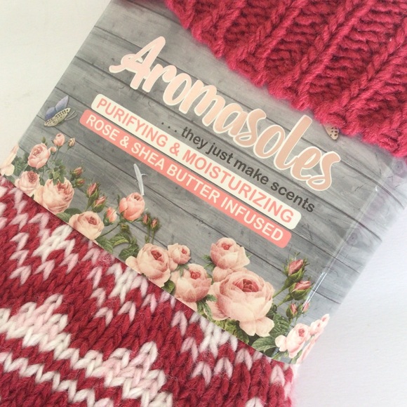 MINX NY SHEA BUTTER INFUSED LOUNGE SLIPPER SOCKS NWT - Picture 5 of 10